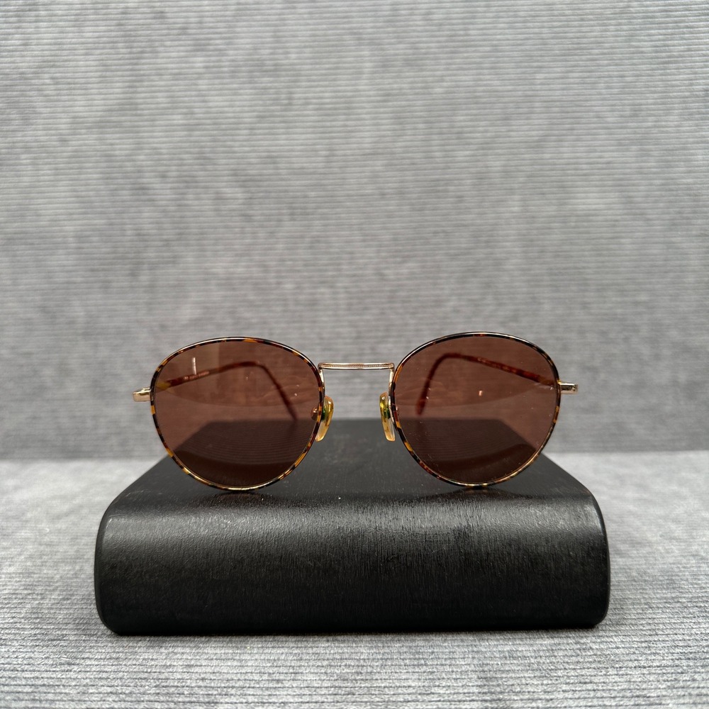 Guess GU 800 Dekland DA Round Tortoise Gold Y2K Sunglasses Vintage Style Korea